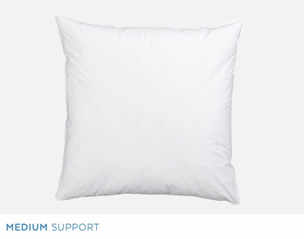 Feather Euro Pillow Insert, White