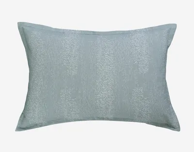 Aquatico Pillow Sham, Geometric, Blue, King
