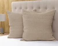 Waffle Cotton Euro Sham