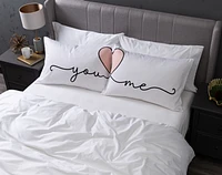 Pillow Talk Pillowcases - You Heart Me - FINAL SALE