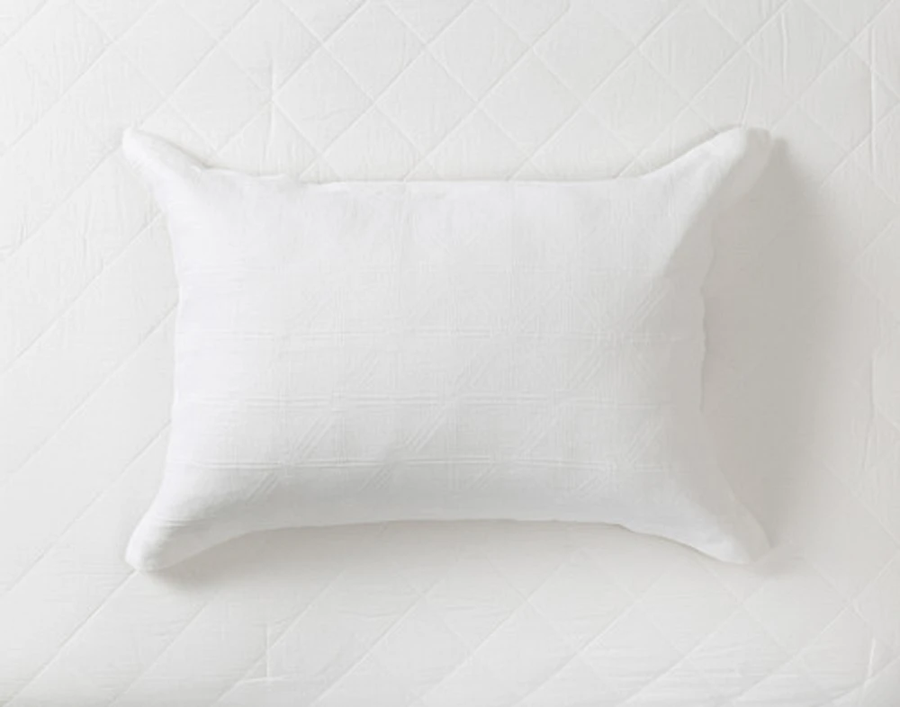 Shelby White Quilt Set, Geometric, Queen