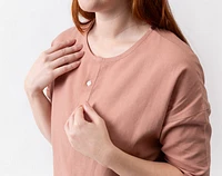 Linen Blend Lounge Tunic