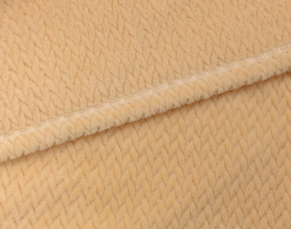 Chevron Plush Throw