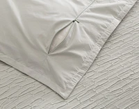 Montego Duvet Cover, Cotton, Geometric, Green, King