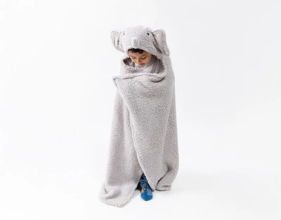 Hooded Animal Throw