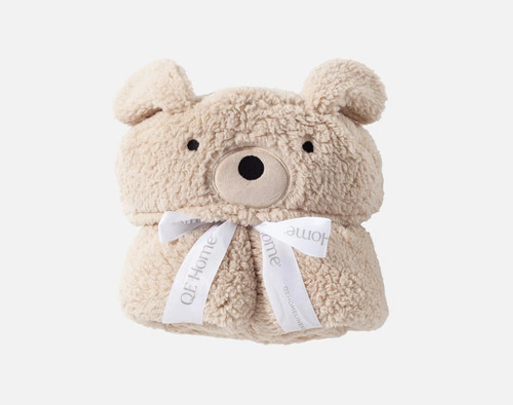 Hooded Animal Throw