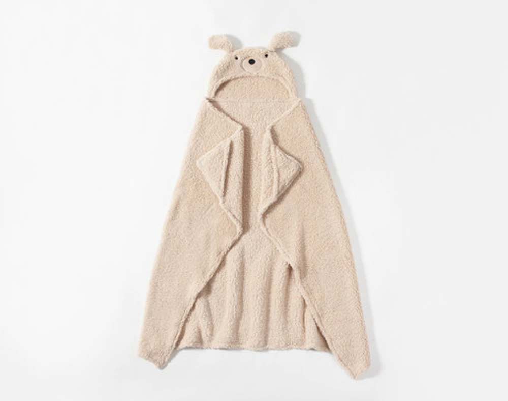 Hooded Animal Throw
