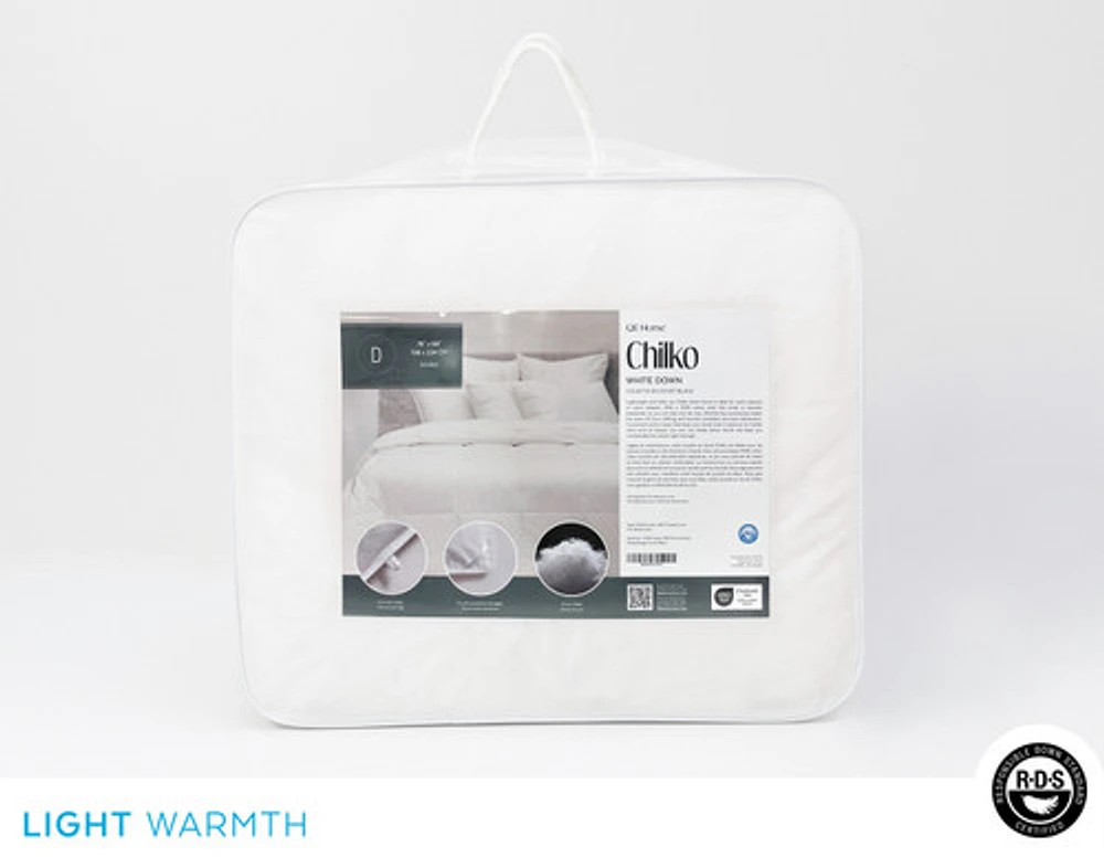 Chilko White Down Duvet,
