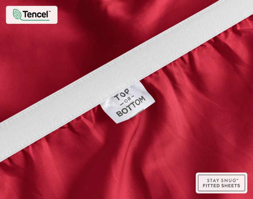 500TC Eucalyptus Luxe TENCEL Lyocell Sheet Set Fitted