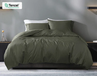 500TC Eucalyptus Luxe TENCEL Lyocell Sheet Set Duvet Cover