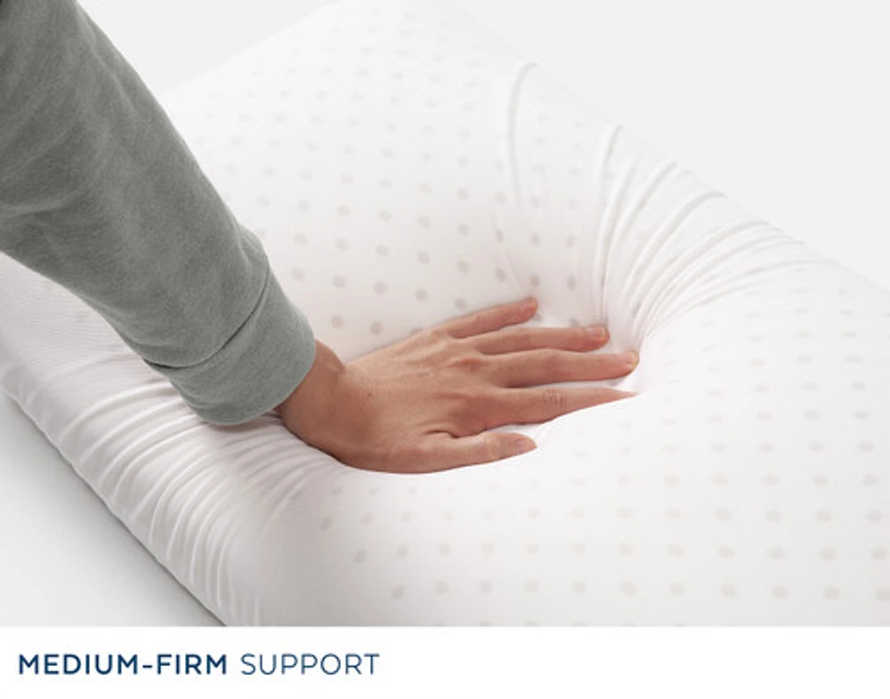 Respira Latex Foam Pillow, White