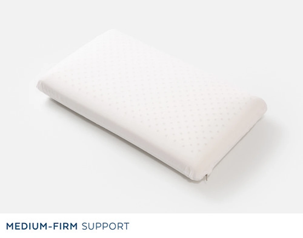 Respira Latex Foam Pillow, White