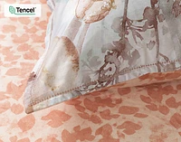 Lastlight Pillow Sham, Floral, White,
