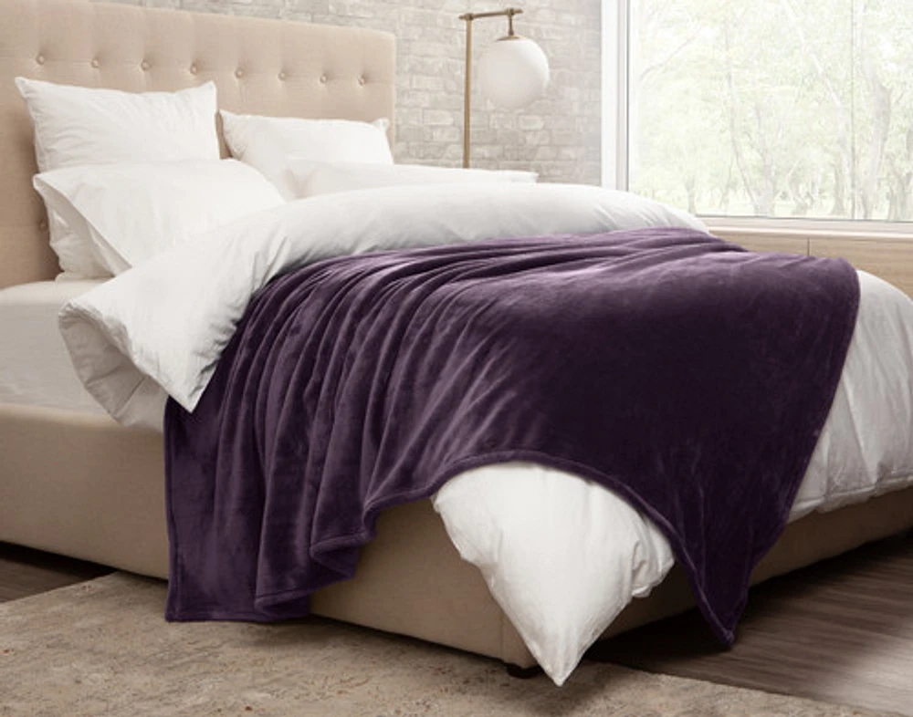 Cashmere Touch Fleece Blanket