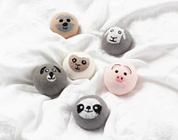 Embroidered 100% Wool Dryer Ball