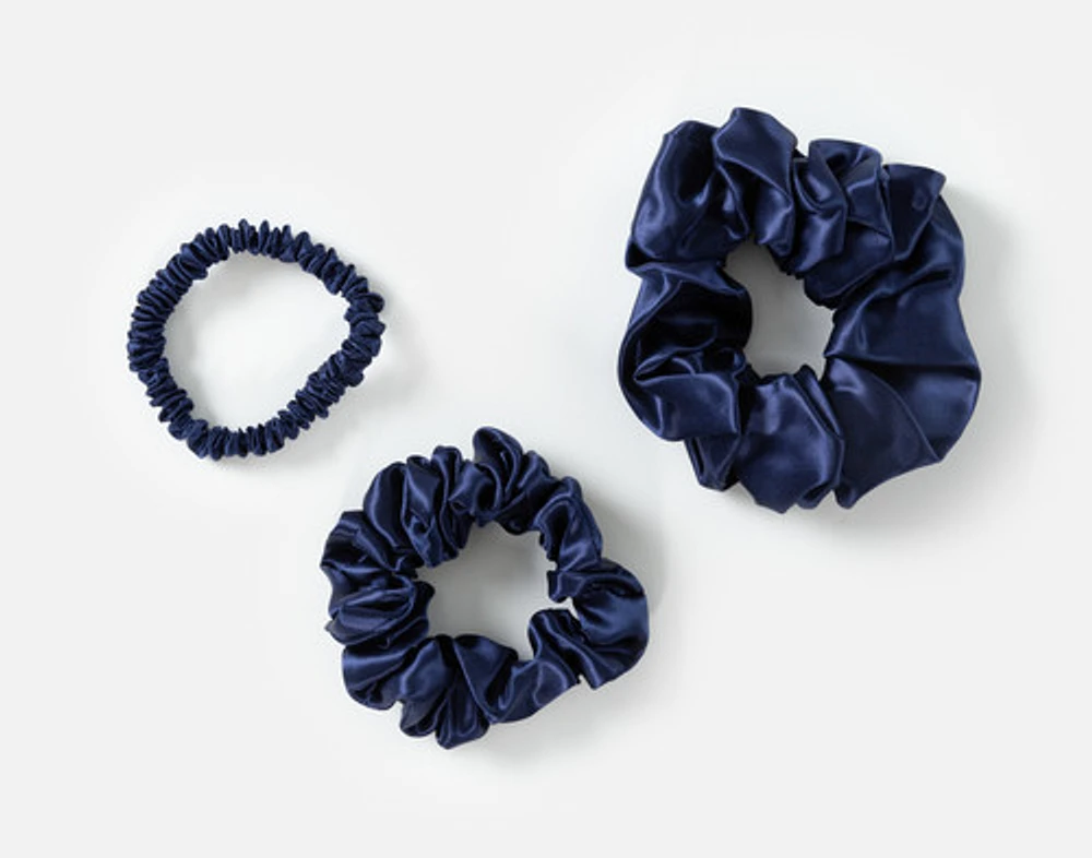 100% Mulberry Silk Scrunchies