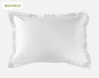 Monroe White Pillow Sham, Geometric,