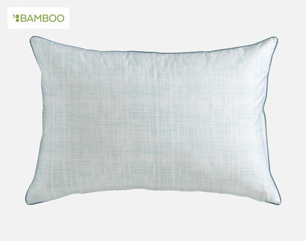 Seabreeze Botanical Pillow Sham, Botanical, Blue,