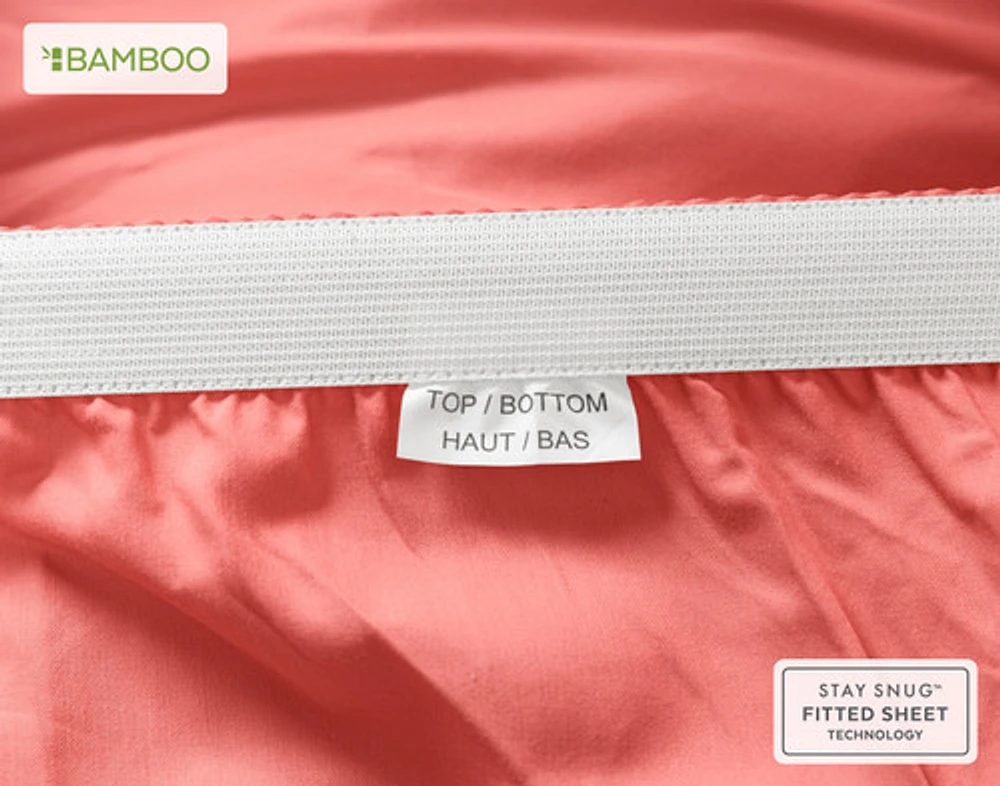 310TC Bamboo Cotton Fitted Sheet
