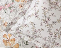 Kalbarri Cotton Quilt Set, Floral, Pink, Queen