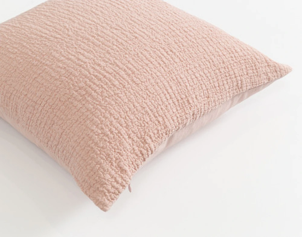 Crinkle Square Cushion Cover