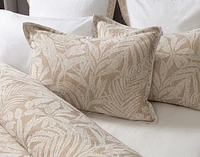 Dorado Duvet Cover, Cotton, Botanical, Beige,