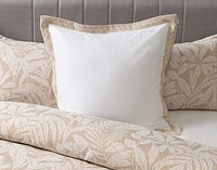 Dorado Duvet Cover, Cotton, Botanical, Beige,