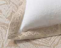 Dorado Boudoir Pillow Cover, Geometric, White, 24" x 12"