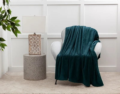 Chevron Plush Throw