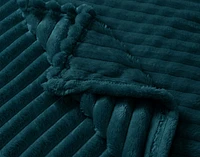 Ribbed Plush Blanket