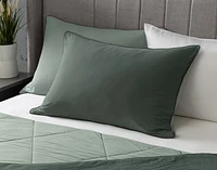 3-Piece Cool Bedding For Hot Sleepers Bundle - Balsam, Green