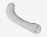 Embrace Body Pillow Cover, Grey