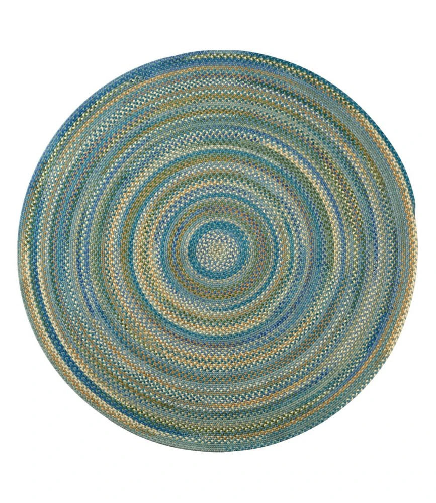 L.L.Bean Braided Wool Rug, 6' Diam.