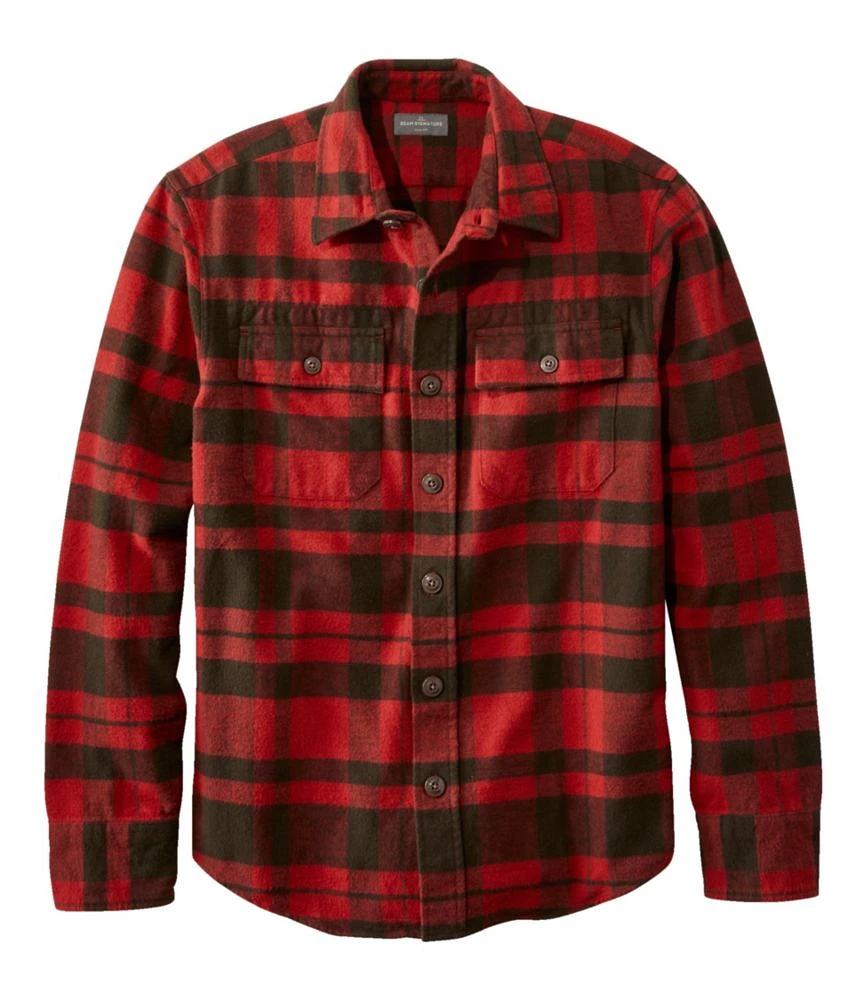 Men's Signature 1933 Chamois Cloth Shirt, Slim Fit, Pattern