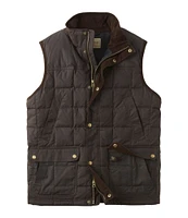 Men's L.L.Bean Upcountry Waxed Cotton Down Vest