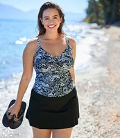 Women's Shaping Swimwear, Tankini Top Print