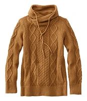 Women's Signature Cotton Funnelneck Sweater
