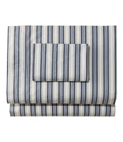 Sunwashed Percale Sheet Collection, Stripe