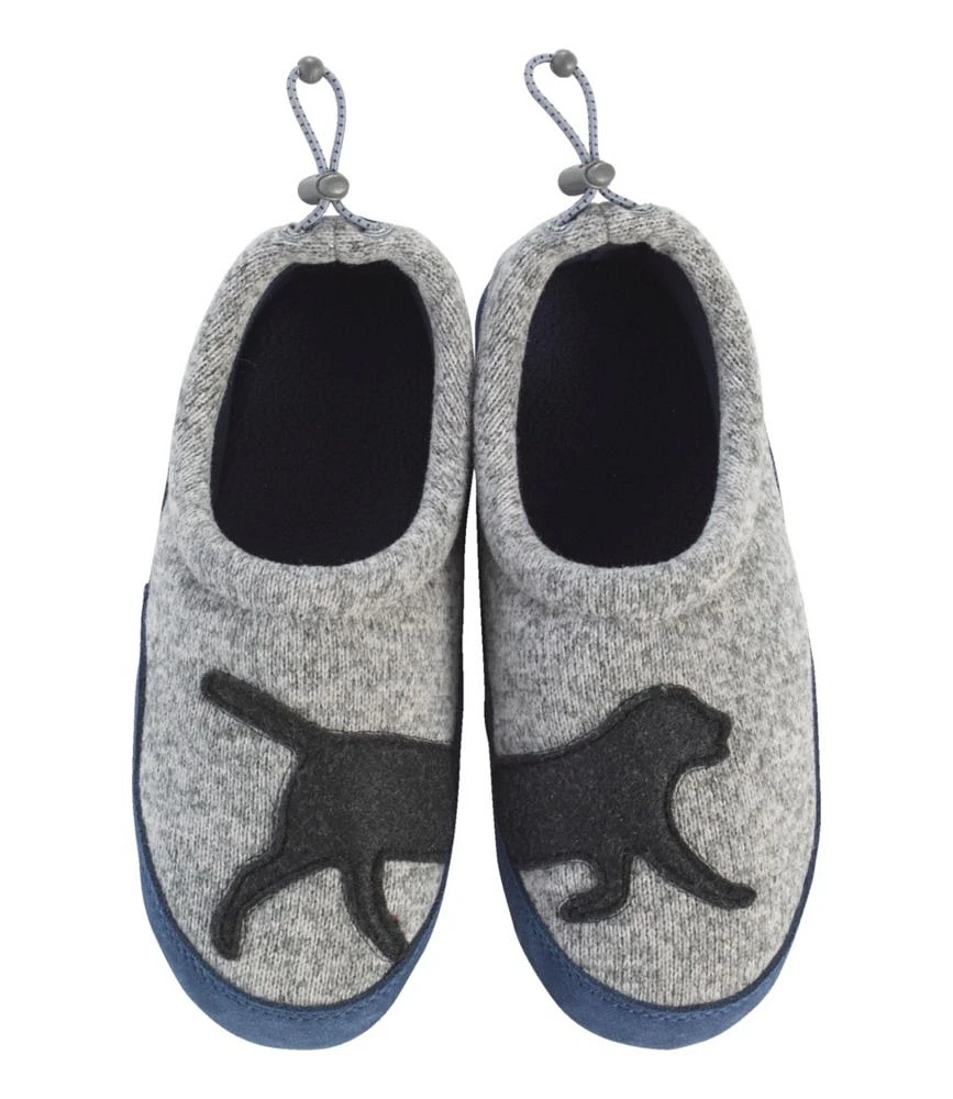 Kids' Sweater Fleece Slippers, Motif