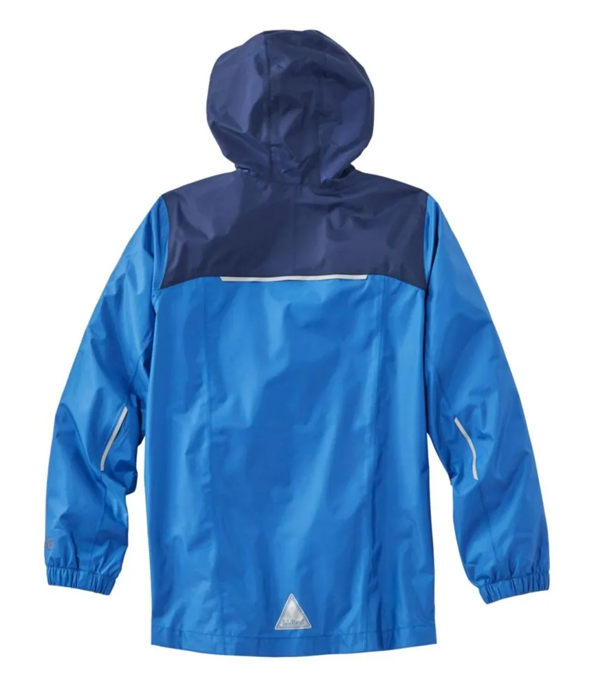 Kids' Trail Model Rain Jacket, Colorblock