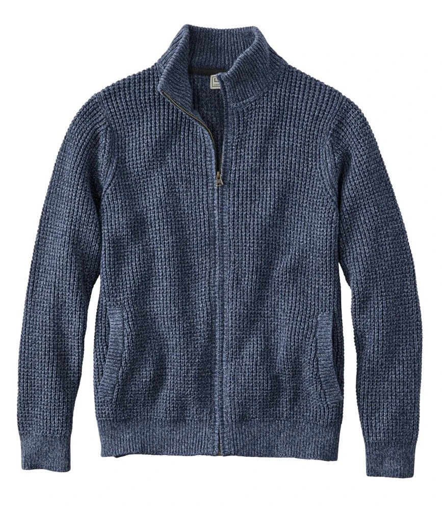 Men's Organic Cotton Waffle Sweater