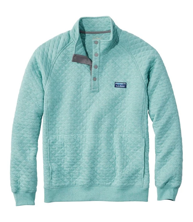Crewneck Sweatshirts Ll Bean Quilted Sweater LL Bean Quilted