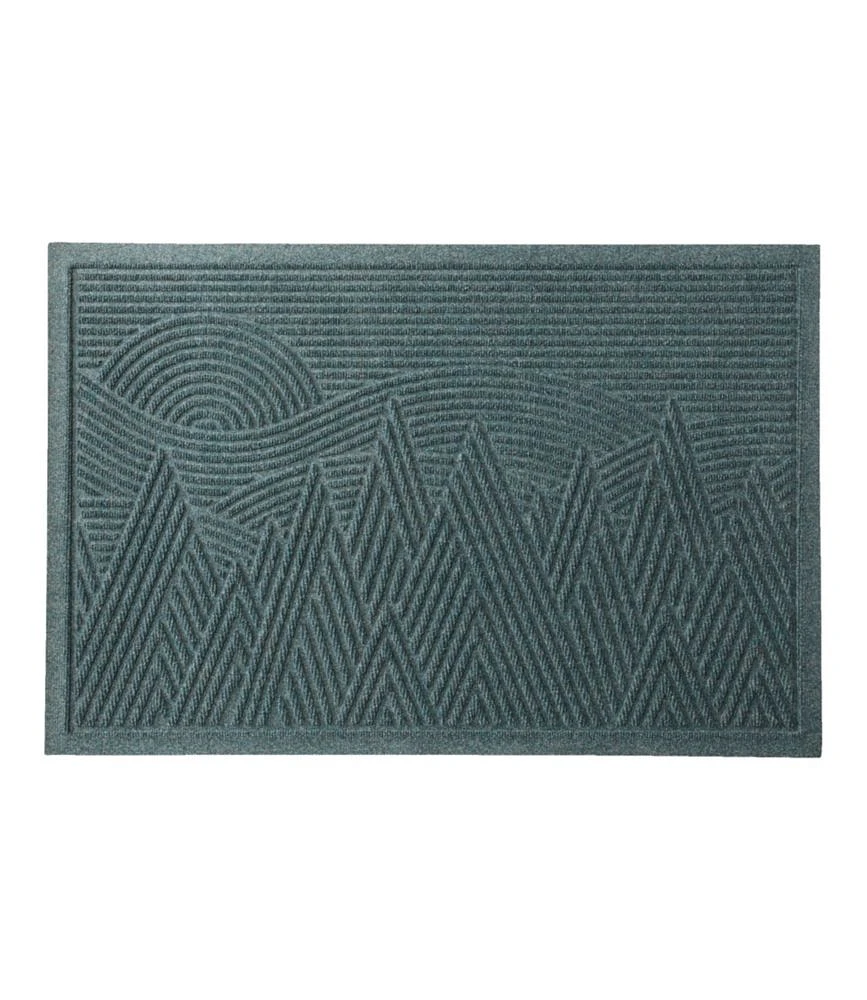 Everyspace Recycled Waterhog Doormat, Mountain Scene