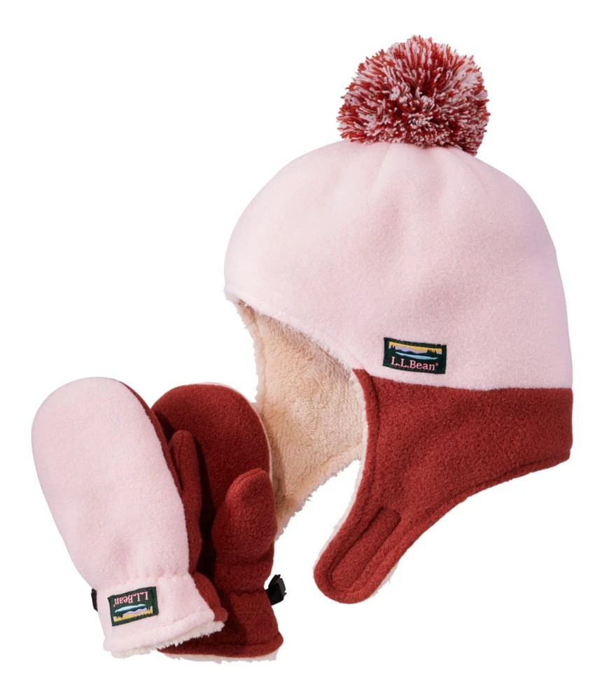 Infants' and Toddlers' Mountain Classic Fleece Hat Mitten Set