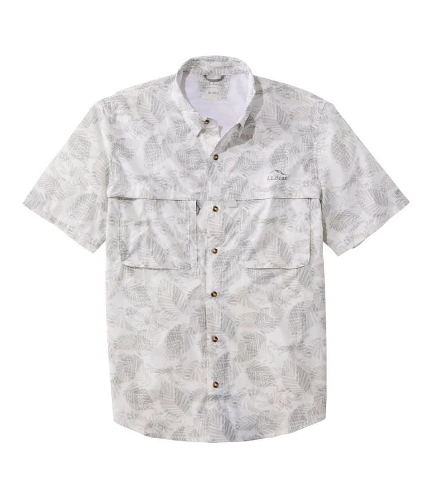 Men's Tropicwear Shirt, Short-Sleeve Print