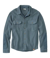Men's BeanBuilt Waffle Overshirt, Traditional Untucked Fit