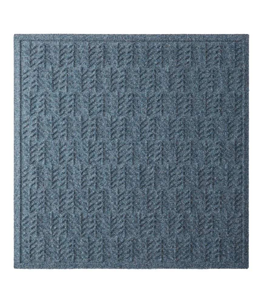 Everyspace Recycled Waterhog Mat, Square, Trees