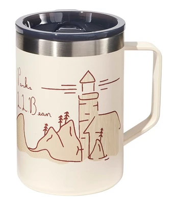 L.L.Bean Insulated Camp Mug, Print