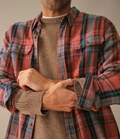 Men's 1912 Field Flannel Shirt, Slightly Fitted Untucked Fit, Plaid