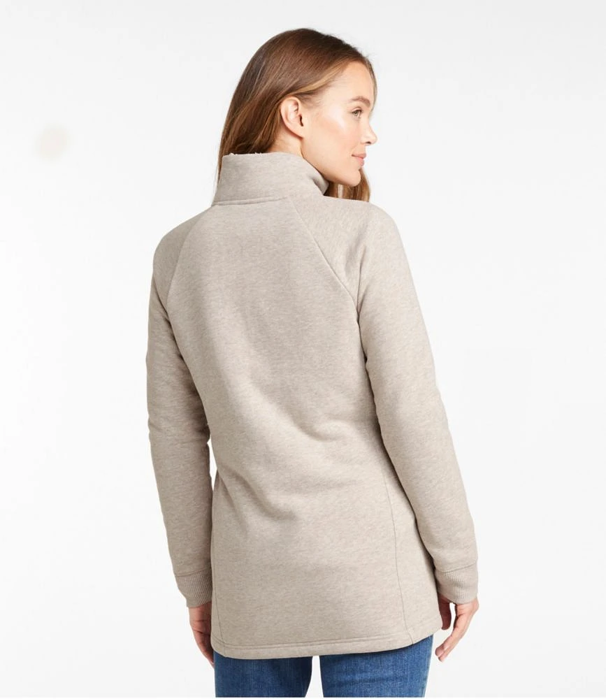 Women's L.L.Bean 1912 Sweatshirt, Sherpa-Lined Full-Zip Tunic